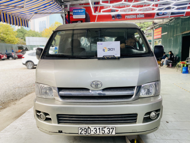 Độ đèn nâng cấp ánh sáng BI GẦM TITAN 301 - 3 NHIỆT MÀU Toyota Hiace 31537